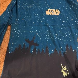 Disney Star Wars Spirit Jersey Endor Size Xs Retired NWT May The Force Galaxy